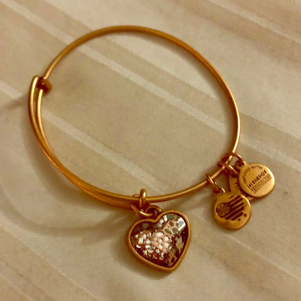 Alex and Ani Heart bracelet
